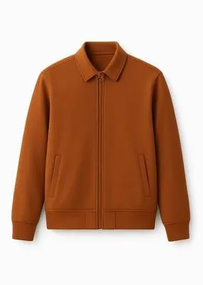 Fleece Plain Fleece Jacket