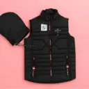 Men's Parachute Printed Sleeveless Jacket