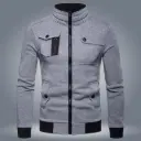 Men's Fleece Bomber Jacket