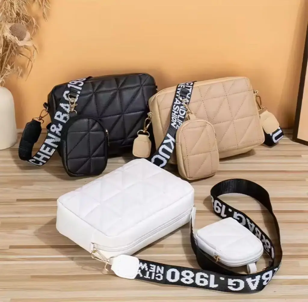 Shoulder Bag with Mini Pouch